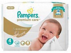 Pampers Premium Care Diapers Size 4 (9-18kg)