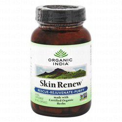 Organic India Skin Renew Herbal Supplement - GMO free