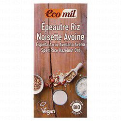 EcoMil Organic Rice Spelt Hazelnut Oat Milk - vegan