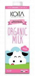 Koita Organic Skimmed Milk - no artificial preservatives