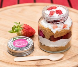 Strawberry Cheesecake Jar