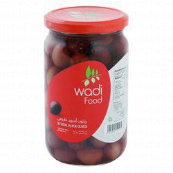 Wadi Food Natural Black Olives