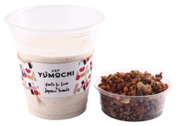 Vanilla Ice Cream with Granola