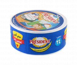 President Processed Cheese Triangles (24 Portions)