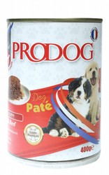 Prodog Complete Wet Dog Food with Beef for Puppies