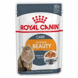 Royal Canin Feline Care Nutrition Intense Beauty Chunks in Jelly Wet Cat Food