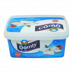 Domty White Low Salt Cheese
