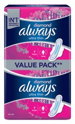 Always Diamond Ultra Thin Long Pads