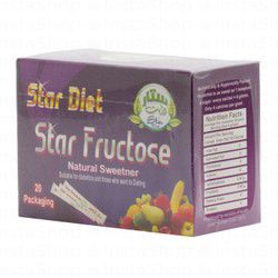 Star Diet Fructose Natural Sweetener Sachets