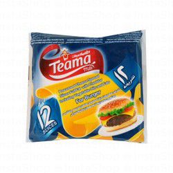 Teama Cheese Slices for Burger (12 Slices)