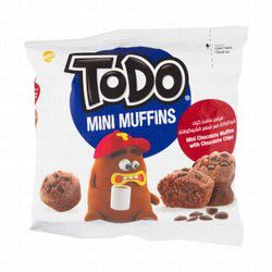 Todo Mini Chocolate Muffins with Chocolate Chips