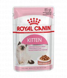 Royal Canin Feline Health Nutrition Thin Slices on Gravy Wet Kitten Food (Up to 12 Months)