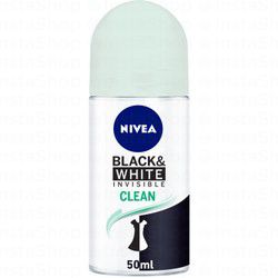 Nivea Deodorant Female Invisible Black & White Clean Roll-on