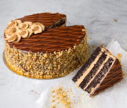 Hazelnut Praline Cake