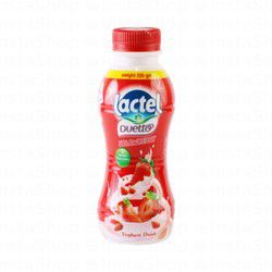 Lactel Duetto Yoghurt Drink Strawberry