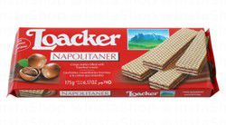 Loacker Napolitaner Wafers Filled with Hazelnut Cream - trans fat free