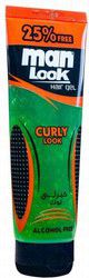 Man Look Hair Gel Curly Look