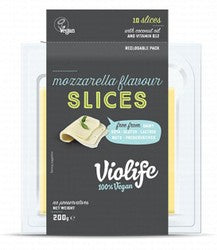 Violife Cheese Slices Mozzarella Flavour - lactose free, dairy free, vegan, gluten free