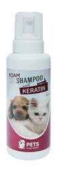 Pets Republic Dry Foam Shampoo with Keratin for Cats & Dogs