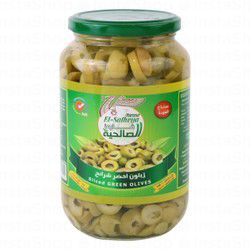 El-Salheya Farms Sliced Green Olives