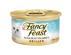 Purina Fancy Feast Gourmet Wet Cat Food with Grilled Tuna in Gravy