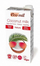 Ecomil Coconut Milk Nature - sugar free, gluten free, vegan