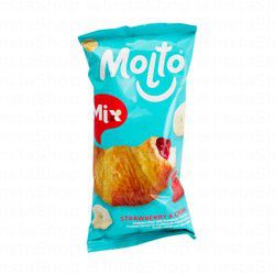 Molto Croissant Filled with Strawberry Jam & Cream
