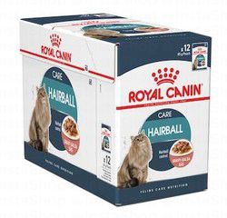 Royal Canin Feline Care Nutrition Hairball Care Adult Wet Cat Food in Gravy (1-7 Years)