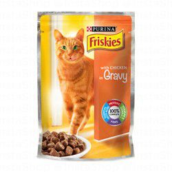 Friskies Wet Cat Food with Chicken in Gravy