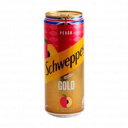 Schweppes Gold Non Alcoholic Peach Drink