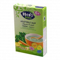 Hero Baby Vegetable Soup 5 Vegetable ( carrot, zucchini, leek, spinach, potato & rice)