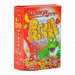 Temmy's Fruit Rings Flavoured Cereals - GMO free