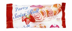 Monginis Party Swiss Roll with Strawberry Jam Filling