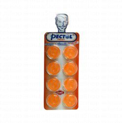 Pectol Fresh Vitamin C Candy Orange Flavor