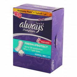 Always Daily Liners Normal Comfort Protect Fresh Scent