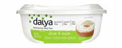 Daiya Cream Cheese Spread Chive & Onion - lactose free, soy free, dairy free, casein free