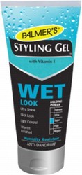 Palmer's Styling Gel Wet Look with Vitamin E Holding Power Dandruff Control