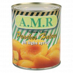 AMR Peaches Halves in Light Syrup