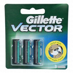 Gillette Vector Razor Blades Only