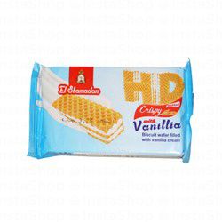 El Shamadan Crispy Biscuit Wafer Filled with Vanilla Cream