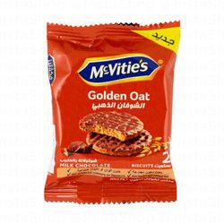 McVities Golden Oat Biscuits with Milk Chocolate (2 Pieces)