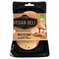 Fit Food Vegan Deli Organic Cold Cuts with Mushrooms