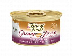 Purina Fancy Feast Gravy Lovers Chicken Feast Cat Food in Grilled Chicken Flavor Gravy