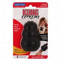 Kong Extreme Natural Rubber Power Chewers for Dogs, Medium (7-16kg)