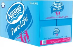 Nestle Pure Life Water 20x600ml