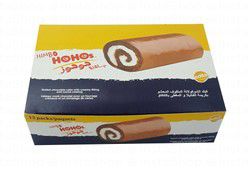Hohos Cocoa Coated Chocolate Cake Rolls with Cream Filling