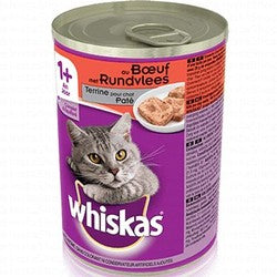 Whiskas Cat Food Pate with Beef