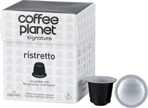 Coffee Planet Ristretto Capsules Caffeinated Cappuccino
