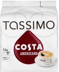 Tassimo Costa Americano Cappuccino Capsules