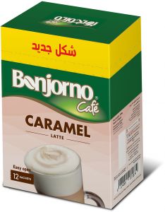 Bonjorno Caramel Latte, Set Of 12 Sachets